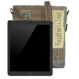 Sunsa vintage schoudertas. Canvas schoudertas, damestas