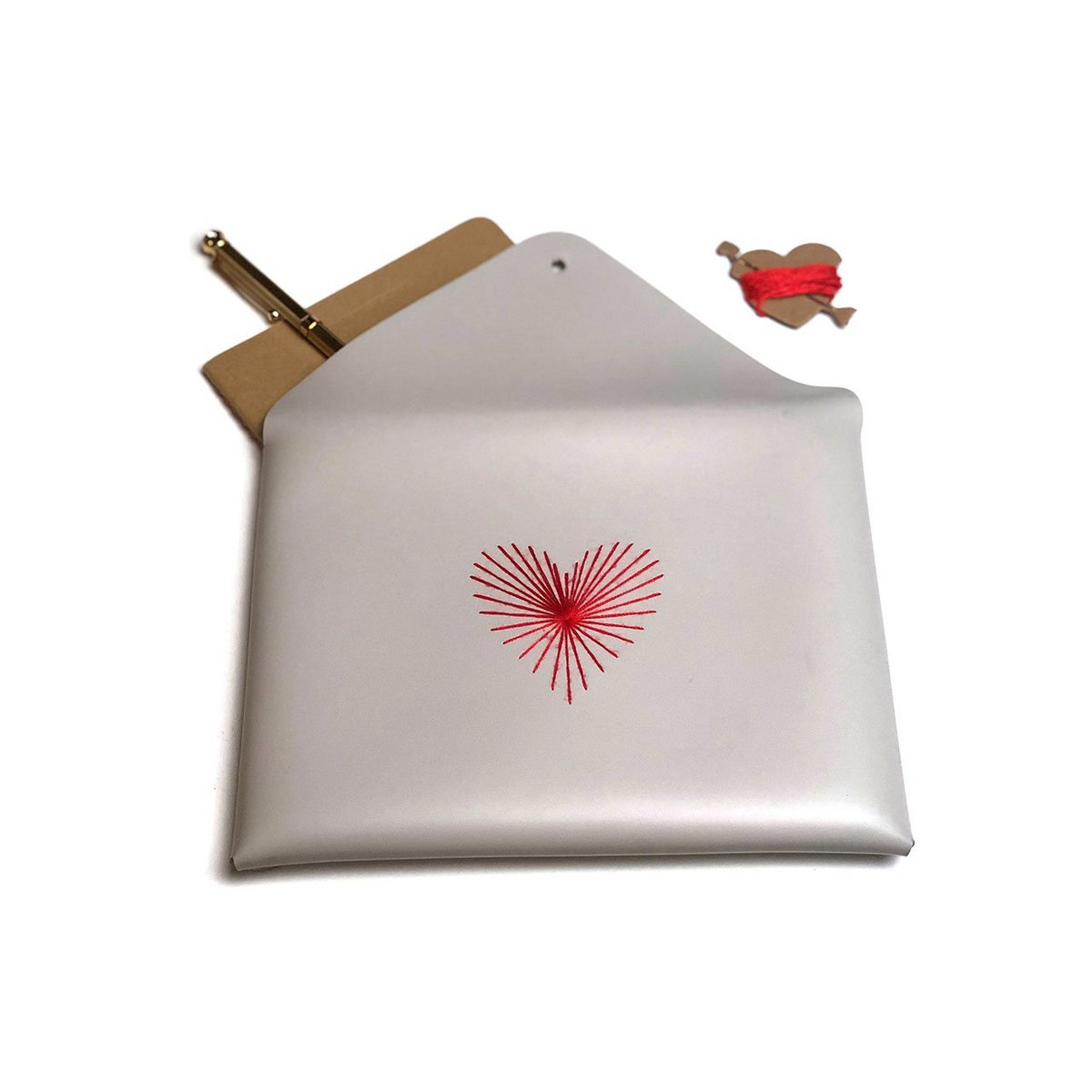 POCHETTE ENVELOPPE CŒUR COEUR