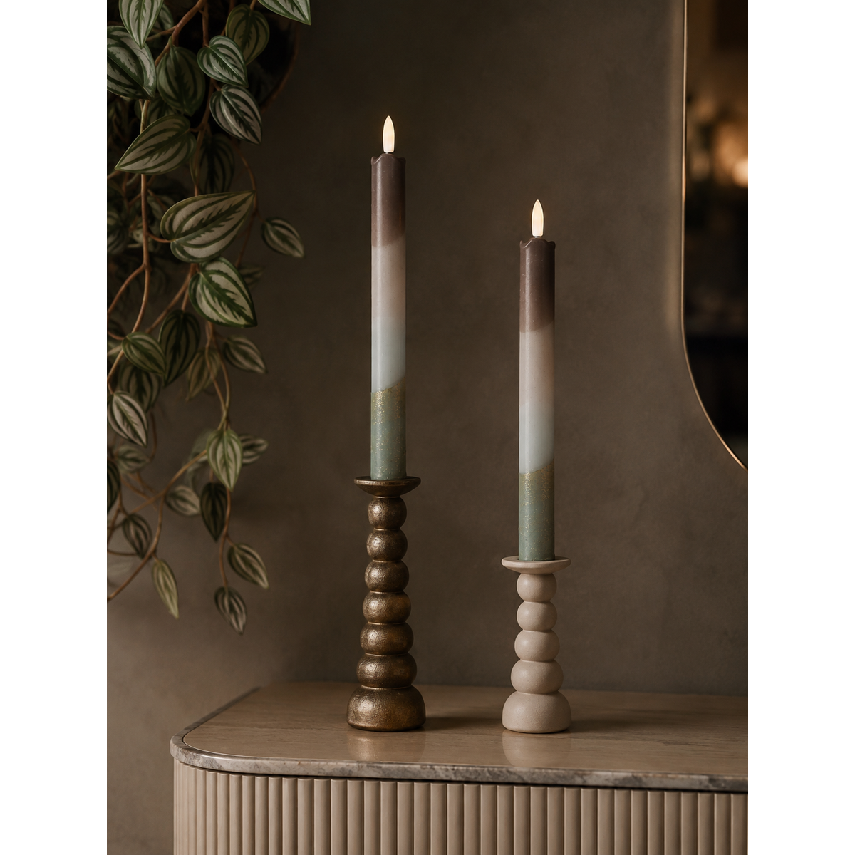 Northern Lights LED-Kerze Autumn Glow