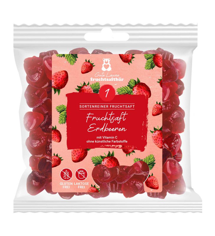Fruit juice strawberries