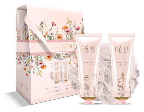 Grace Cole Peony, Peach & Raspberry Perfect Night In
