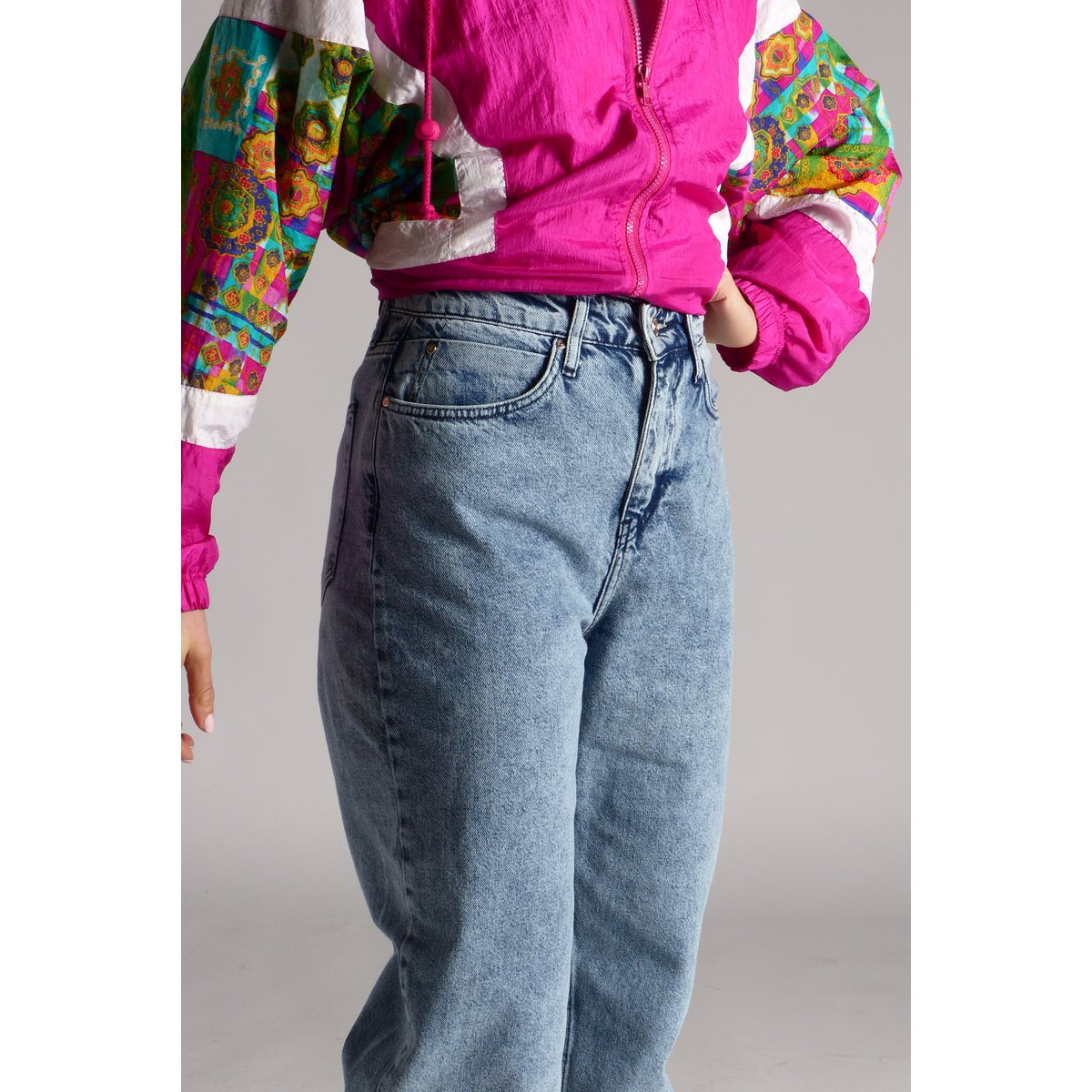 Vaqueros Mom para mujer: vaqueros icónicos de los 80