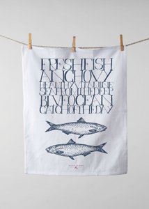Tea towel Tuna