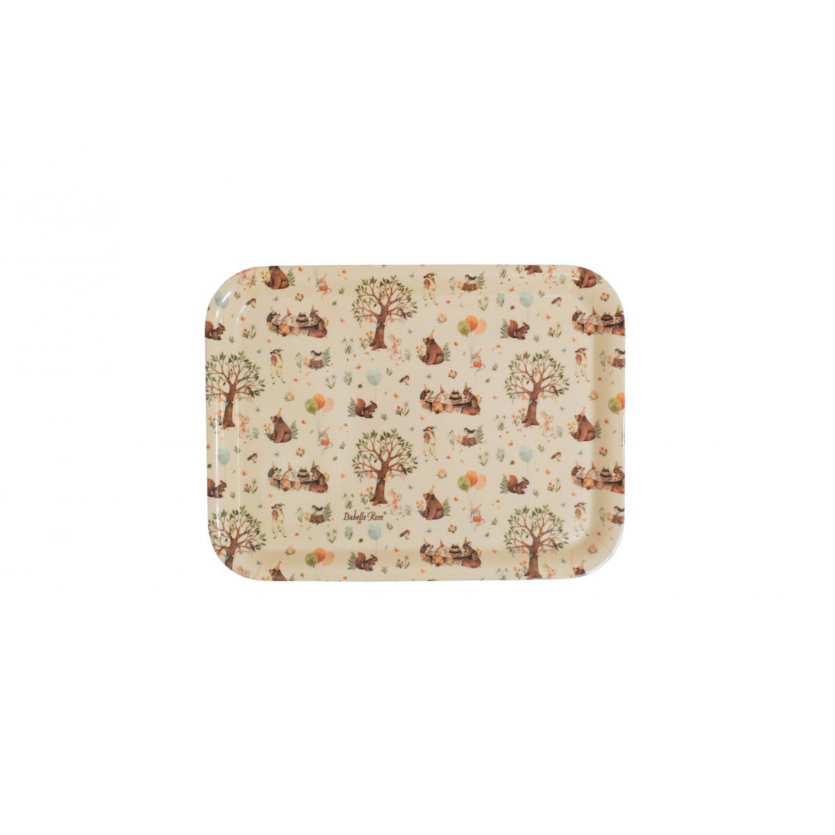 Plateau mélaminé Forest Party 33x25 cm Isabelle Rose