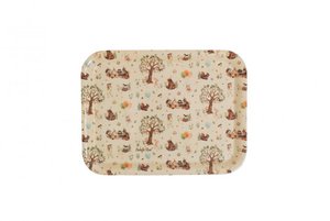 Melamine tray Forest Party 33x25 cm Isabelle Rose