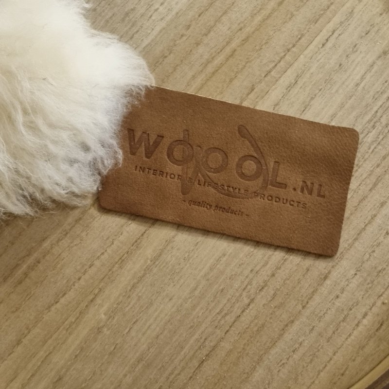 Peau de mouton WOOOL - Blanc classique