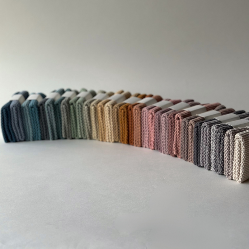 Knitted Dishcloths – Solid – Golden Straw (Each with 2)