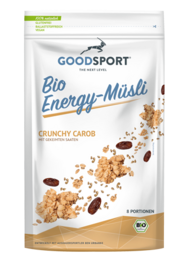 BIO Energy Müsli, Cunchy Carob med spirede frø