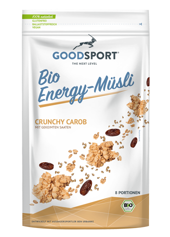 BIO Energy Musli, Cunchy Carob z kiełkującymi nasionami
