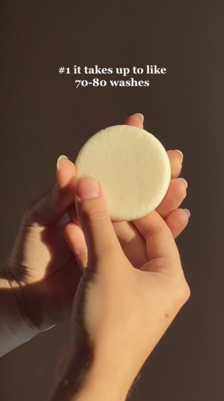 Vaste shampoobar Matcha