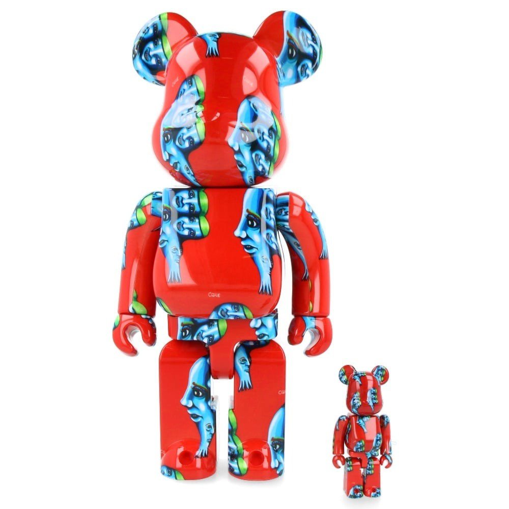 Ensemble 400% Bearbrick - Cookie ! par HIDE