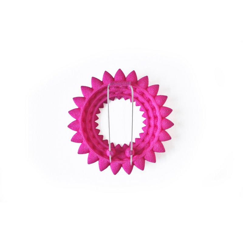 Broche Dalia Fucsia