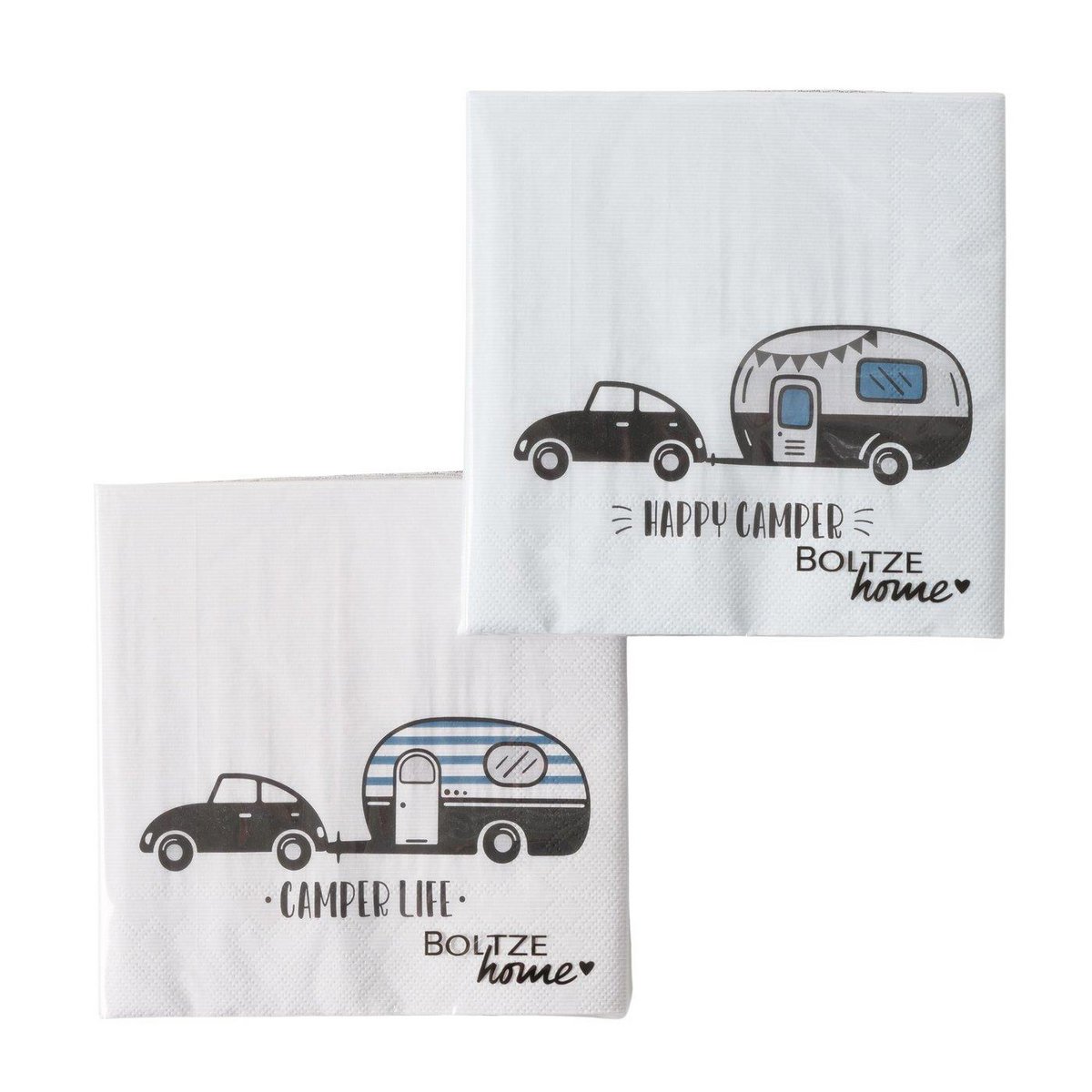 Boltze Home Servetten Camper 16,5x3cm