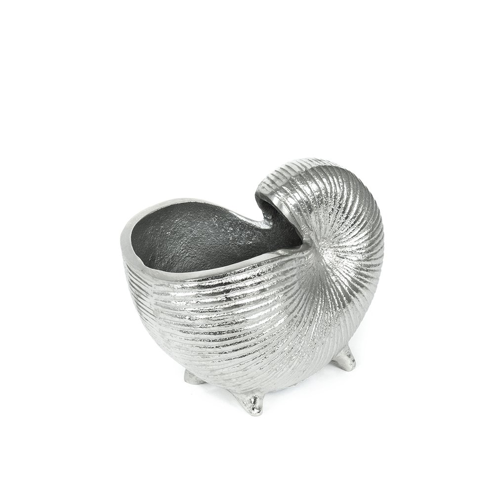 Dekorative Aluminiumschale 16x10x12 cm decosiluet