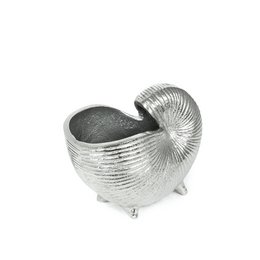Dekorativ aluminiumskal 16x10x12 cm decosiluet