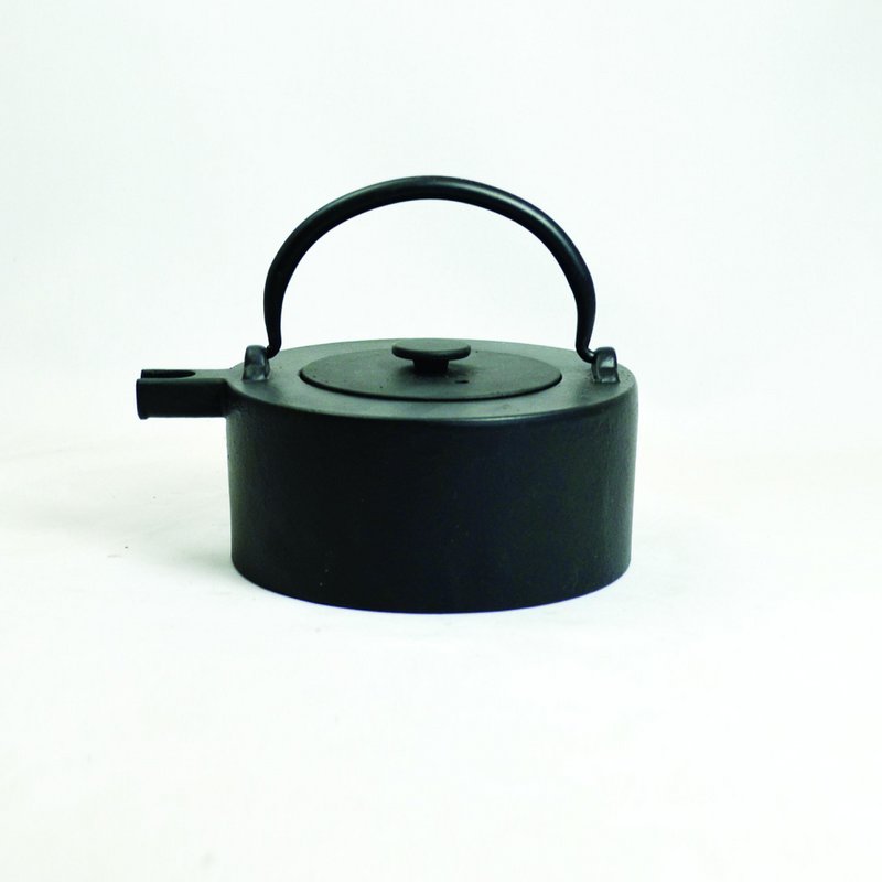 Théière en fonte Tawa, cafetière 0,5l noire empilable