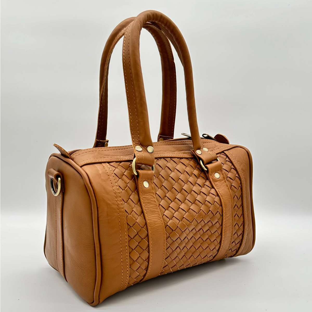Sac Rex BEIGE - Sac en cuir fait à la main