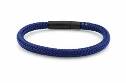 Seilarmband 6mm - Ruyter-Kollektion | Ausgabe schwarz