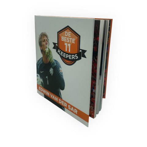 De beste 11 keepers (keepers) - Edwin van der SAR: een uniek voetbalboek van 63 pagina's - geschreven in het Nederlands