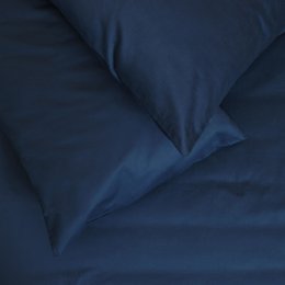 Housse de coussin - Satin de coton 400 fils au pouce - Blue me away