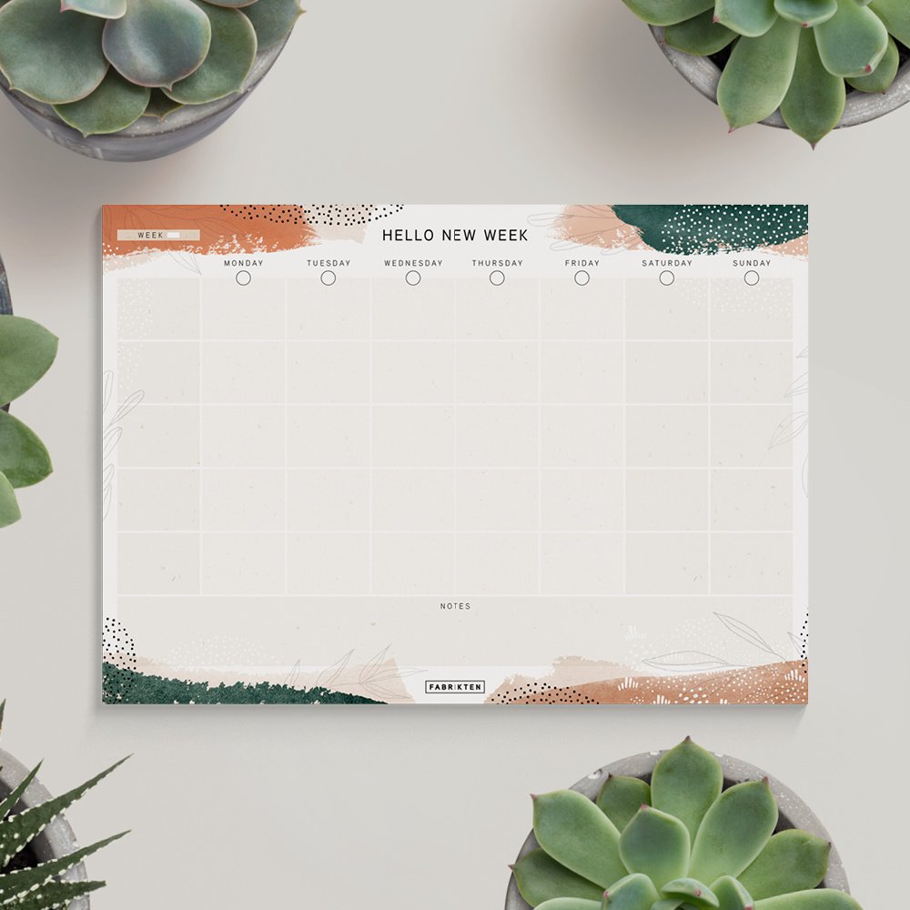 Weekplanner Zen A4