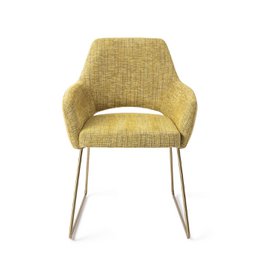 Jesper Home Yanai Dining Chair Slide Gold