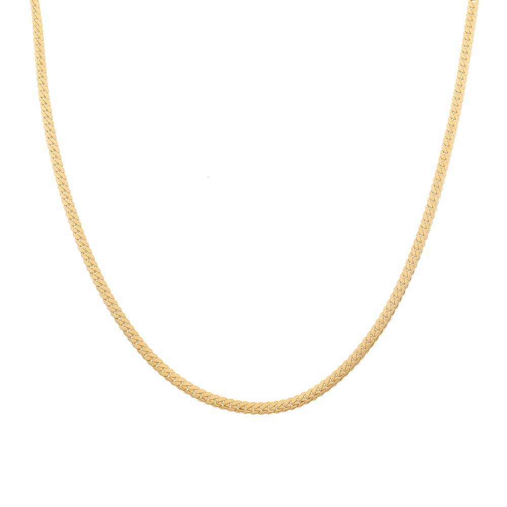 Collier basique chaîne grasse