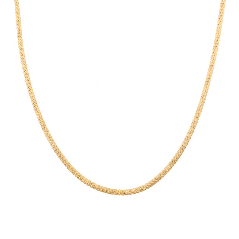 Collier basique chaîne grasse