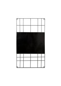 Memo Board Magnetic Wire Black 60x105cm