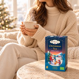Tisane Bio Spéciale Noël - Chirstmas Tea - Winter punch - Hibiscus, pommes, cannelle, gingembre, clous de girofle, extrait d'orange