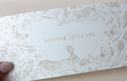 Lykønskningskort / Velkommen lille