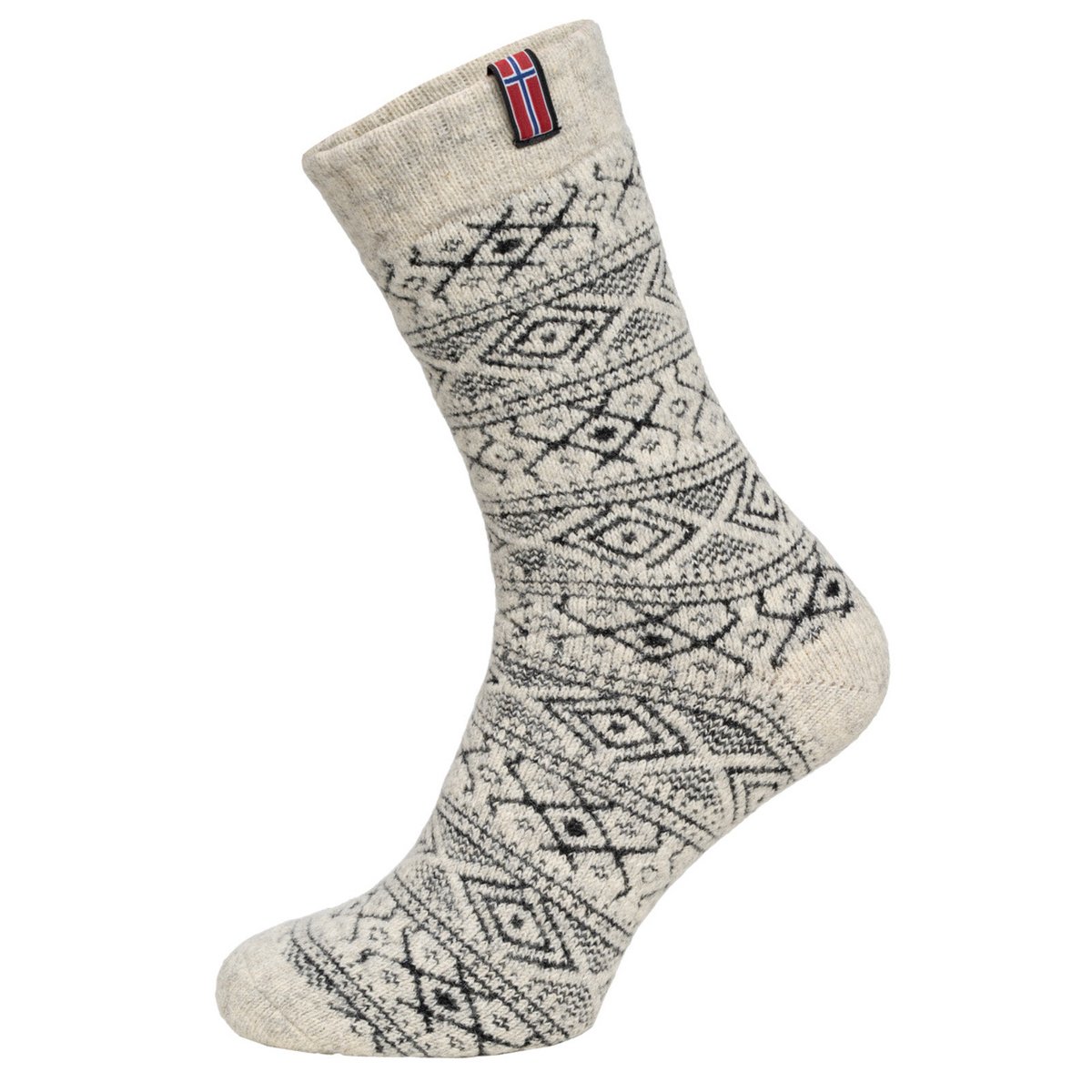 Scandinavian wool socks "Norway"