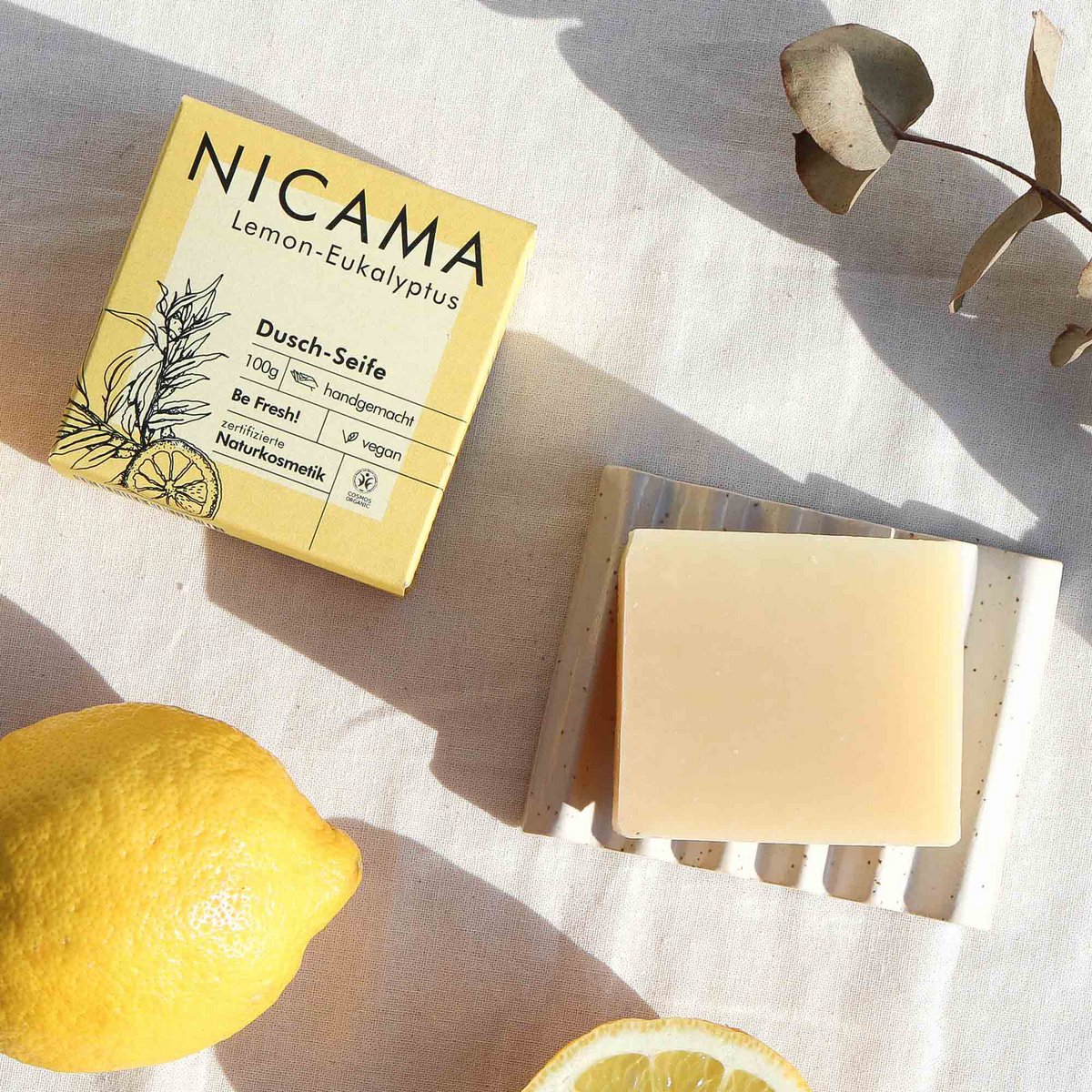 NICAMA - Sapone all'eucalipto al limone