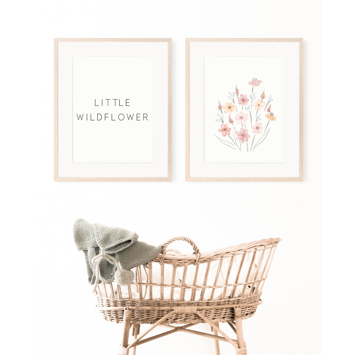 Wildflowers poster, wildflowers bouquet print, floral nursery print, botanical poster, flower poster, floral nursery print, wildflowers print, floral nursery poster