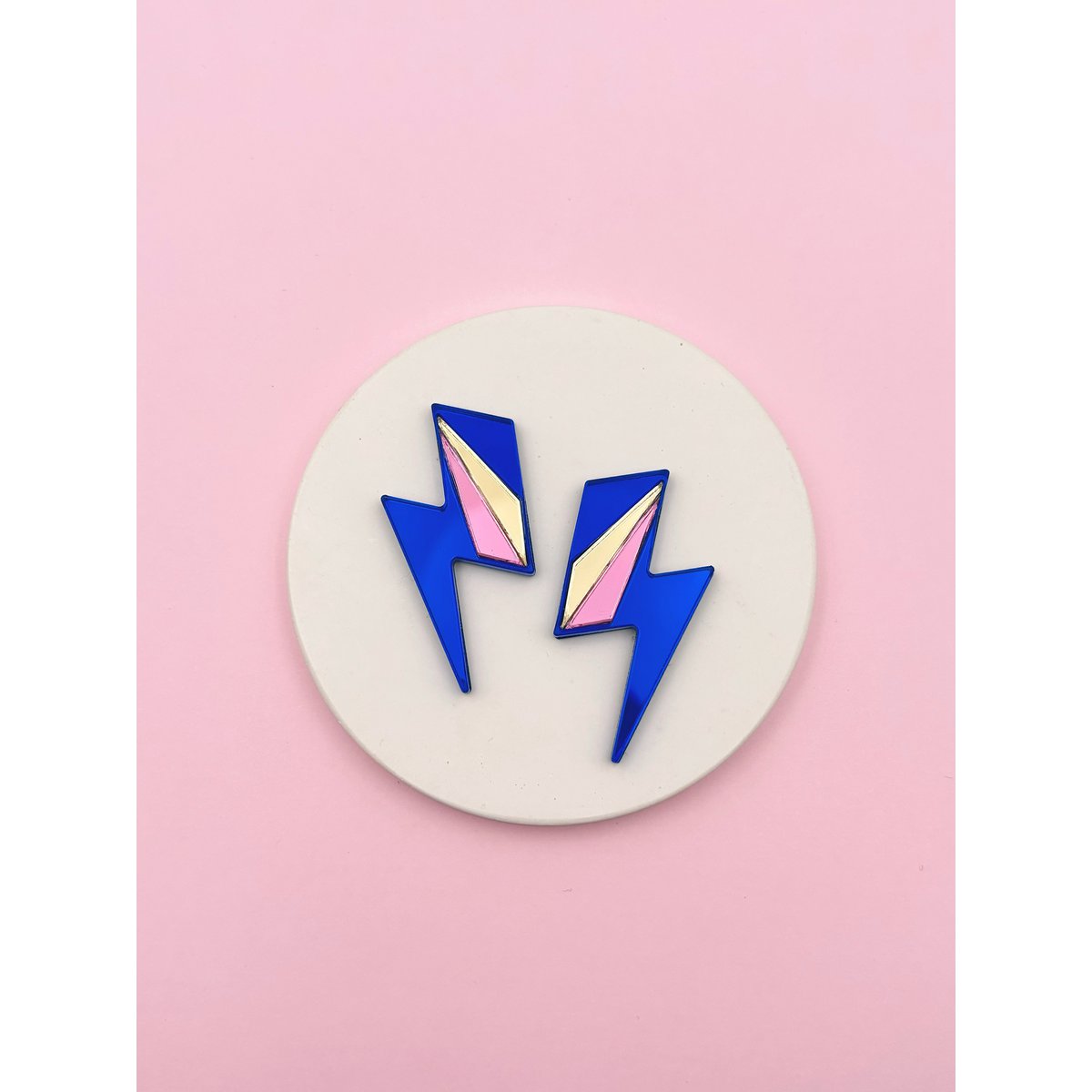 Bleu/Or/Rose