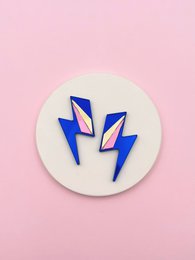 Bleu/Or/Rose