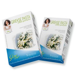 Greek pasta - low -carbohydrate box 6 + 1 portion for free