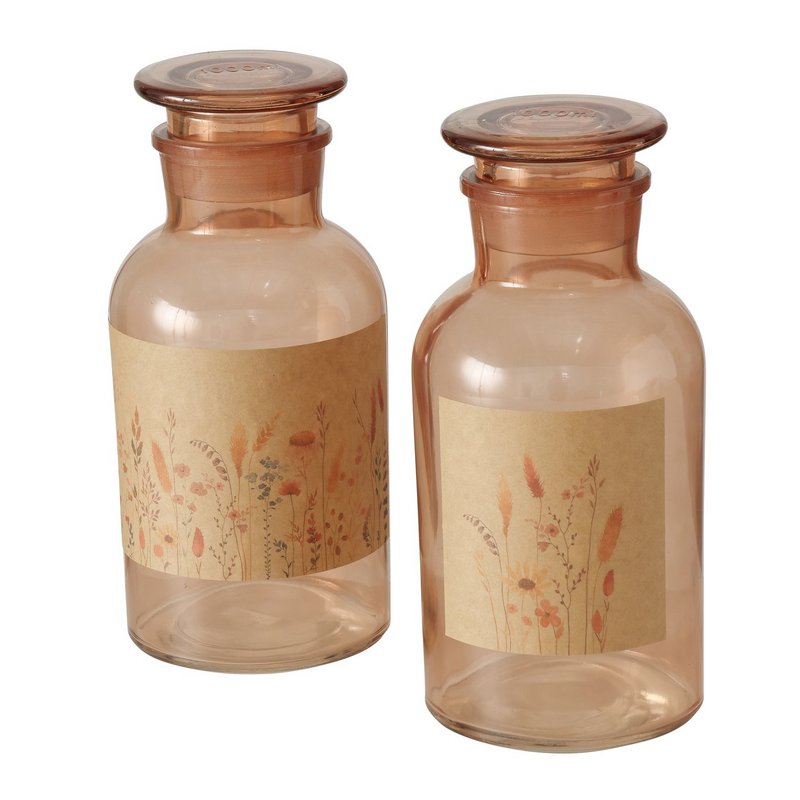 Flacon pharmacien Kornelia H22cm verre