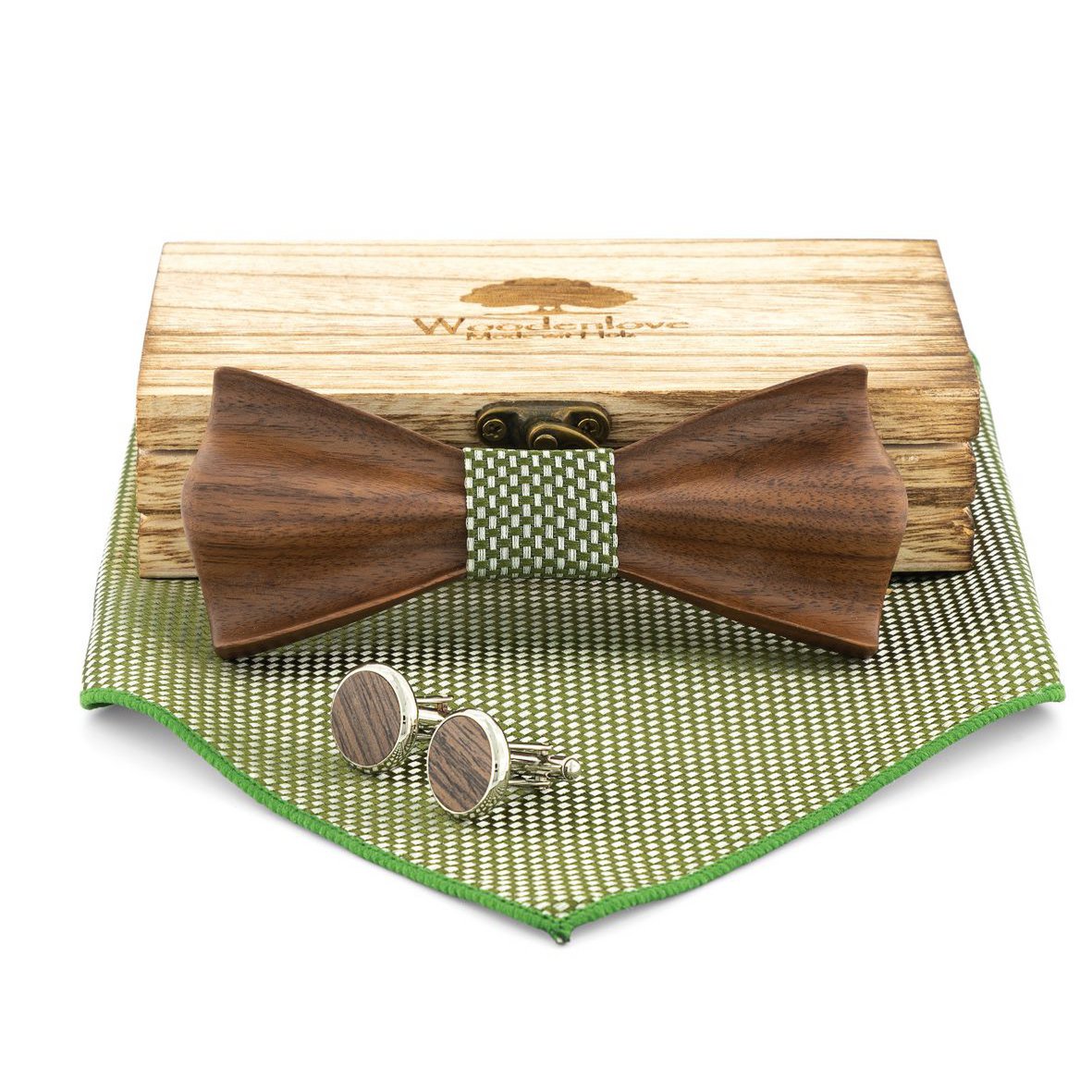Noeud papillon en bois premium "bow"