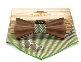 Drewniana muszka premium "muszka"
