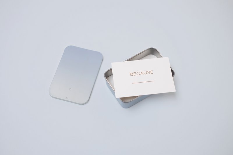 Treasure Tin - Cloudy Blue