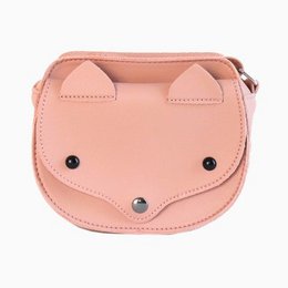 Children's shoulder bag - Sam the Little Fox Pink