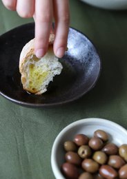 Naturlige organiske peraniumoliven
