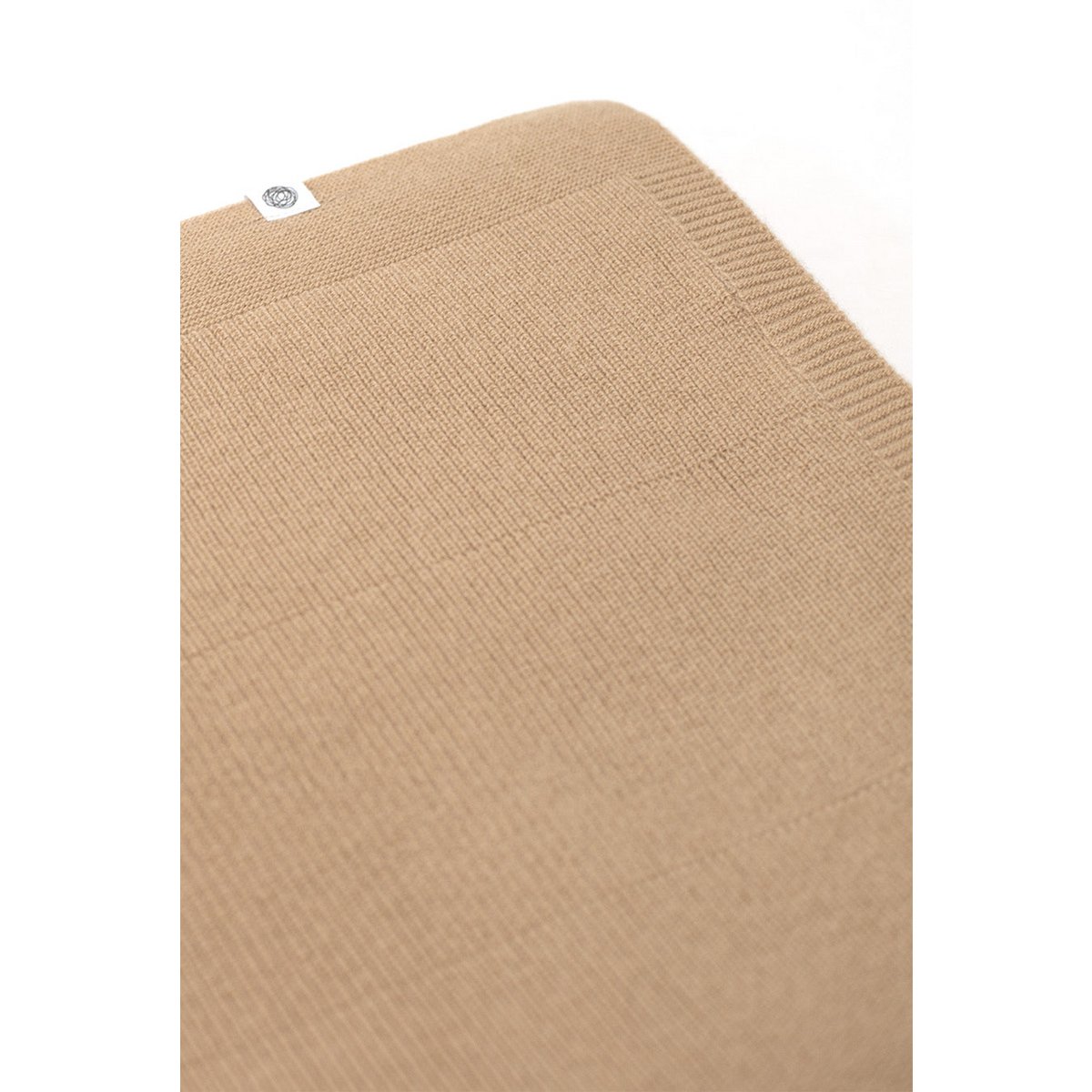 Couverture pour bébé en laine / Couverture pour enfants tricotée - Laine mérinos - Biscotti