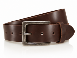 Timbelt-Ledergürtel 421 Braunes Vollnarbenleder