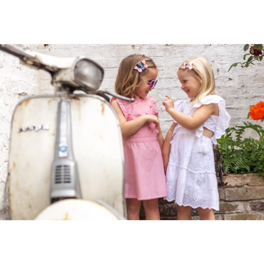 Set van 5 babystrikken - pastel en glitter