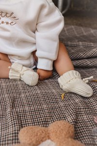 Quinn Baby Booties