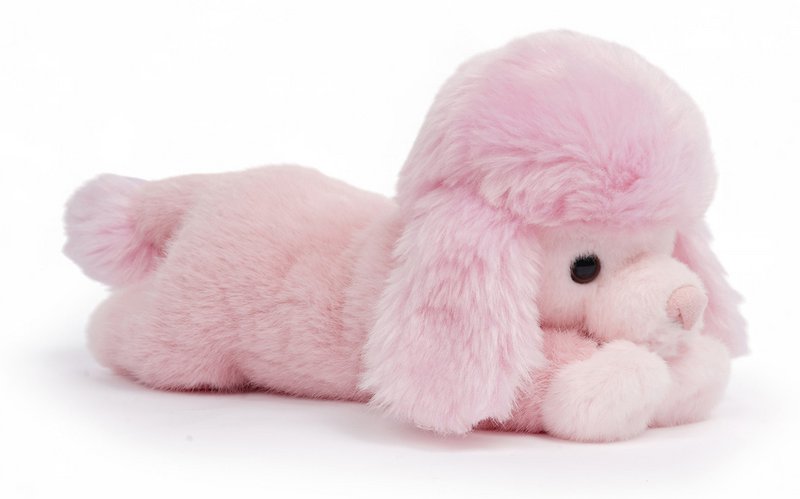 One Love Cuddly Toy - Pink Poodle Millie Pink
