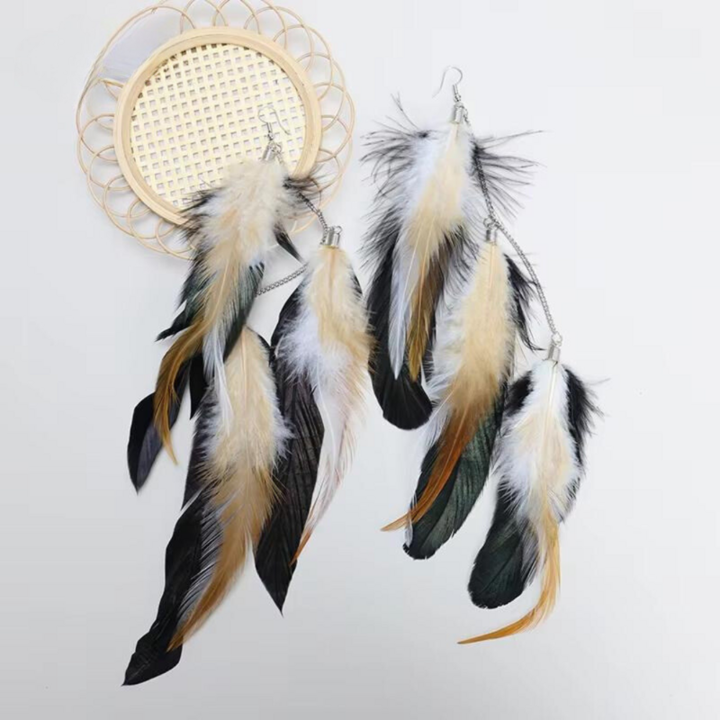 Wild soul - Boho earrings with long springs