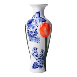 Wazon Slim 3D Tulipan 20 cm